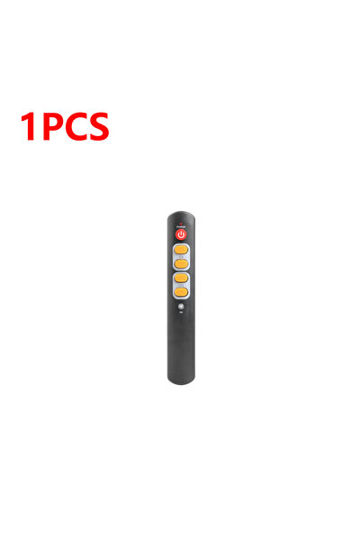 Shunmaii 1PCS 1/2PCS Universal 6 Key Learning Remote Control Big Yellow Butto...