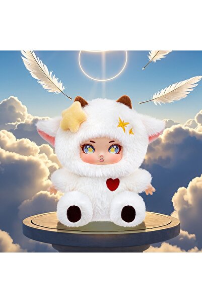 Choice 14cm angel Cute Werewolf Killing Game Vinyl Face Plush Toys Colorful D...