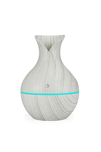 Choice1 White pattern vase Desktop Mini Personal Ultrasonic Humidifier Aromat...
