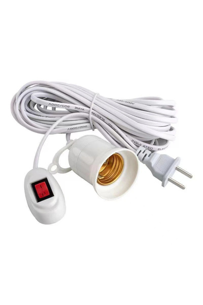 Choice 10m DI37865504 5/10m Lamp Bases Universal With Switch Led Bulb Socket ...
