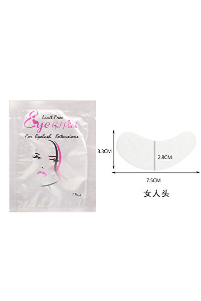 Choice 50 زوجًا من رقعة العين من Beauty ZY، لاصقة عين عازلة لإزالة الرموش، لا...