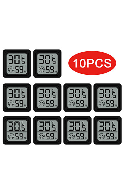 Choice1 10PCS Type 3 6-10PCS Digital Thermometer Hygrometer Indoor Room Elect...