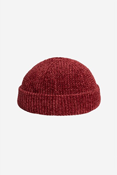 UKHWD SUPPLY Dripline Velvet Red Men's Beret