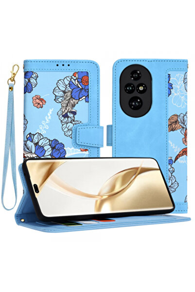 HONOR Husa pentru 200 Pro, Techsuit, FlipCraft, Bleu