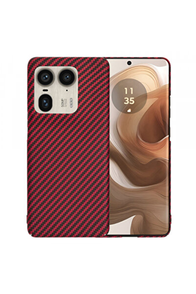 Motorola Husa pentru Edge 50 Ultra, Techsuit, Carbonite FiberShell, Rosie