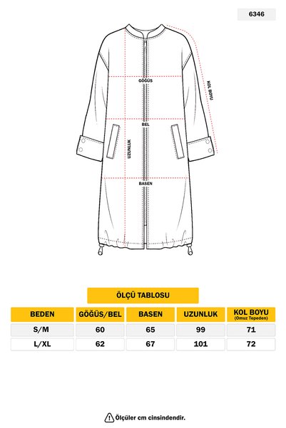 Suede Style 6346 - Comfortable Zippered Pocket Long Tunic with Cuff Detail