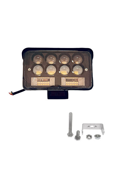 OEM Αδιάβροχος Προβολέας Hi - Low Led 144w 2 σκάλες - ΟΕΜ
