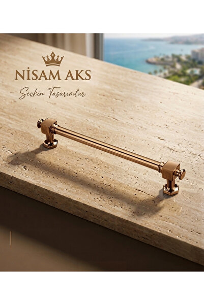 NİSAM AKS KALE 160 MM Parlak BRONZ Agır üründür
