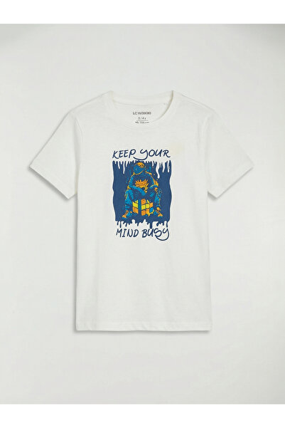 LC Waikiki Original Printed Boys' T-Shirt