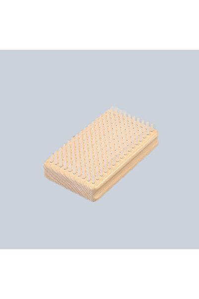 Choice Nylon Brush 1 Pc Wooden Handle Brass/ Nylon/ Horsehair Ski Waxing Brus...