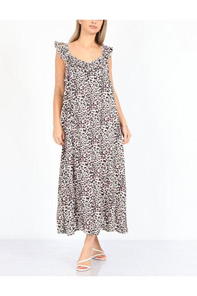 Evendi Rochie lunga, Animal print