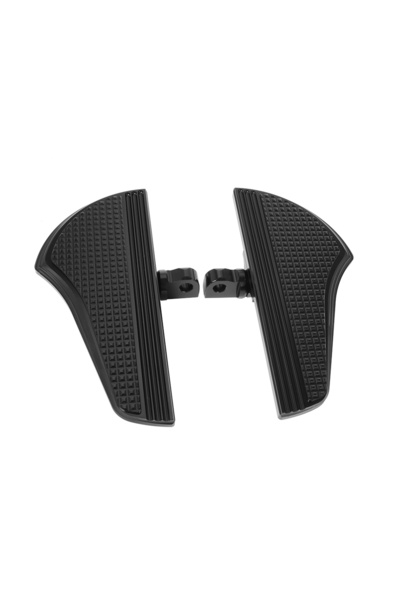 Choice Black 1 Pair Motorcycle Rear Passenger Defiance Floorboards Male Mount...
