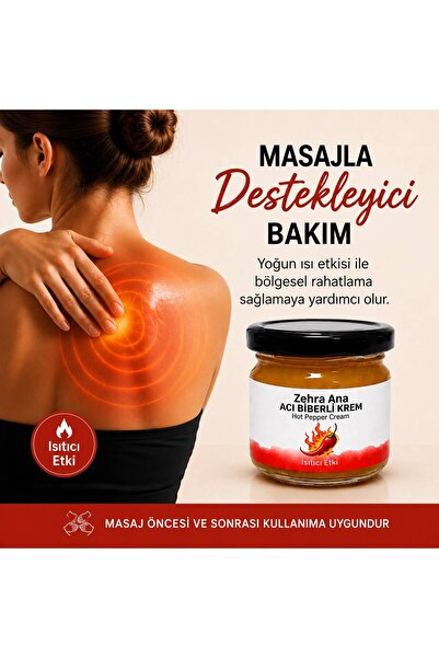 Zehra ana ISITICI ETKİLİ MASAJ KREMİ