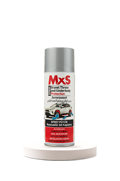 MxS PÜTÜR GRİ SPREY BOYA 400ML
