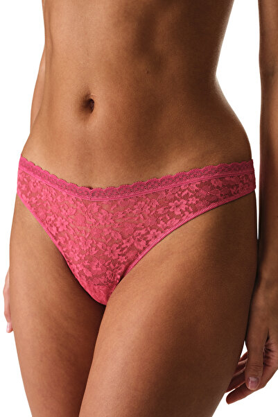Penti Fuchsia Easy Lace V-Cut Thong
