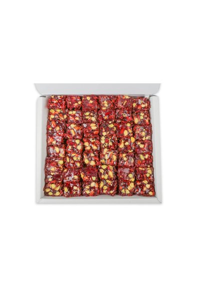 HALUK AYDIN KURUYEMİŞ Pomegranate Flavored Turkish Delight with Cereals 930 g