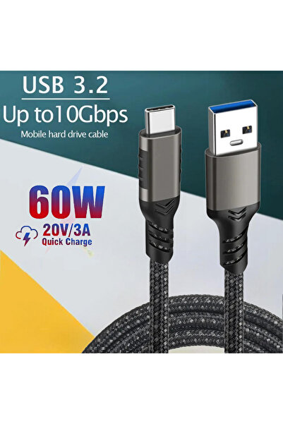 Choice 2m USB3.2 Gen2 10Gbps Cable USB 3.0/3.1/3.2 Cable USB A to USB Type C ...