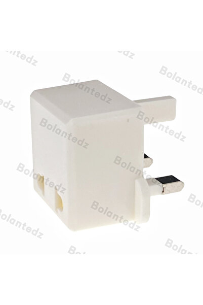 Choice WHITE UK Plug Adapter US EU 2Pin To 3 Pin UK Electric Power Shaver Too...