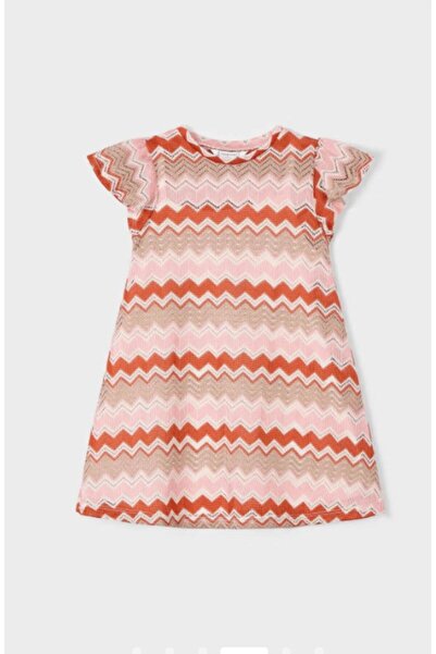 MAYORAL Girl's 3926 Zigzag Dress Gkm0164