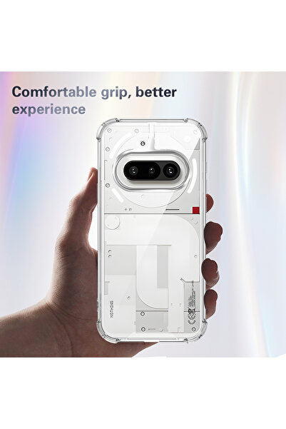 Choice Nothing Phone (4a) Pc + tpu Clear Airbag Case Nothing Phone 4A A069 Ca...