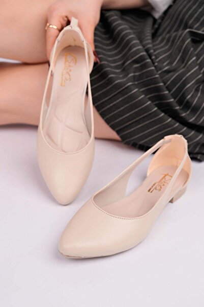 Nesil Shoes حذاء باليه نسائي من Ceylan 201 Ten