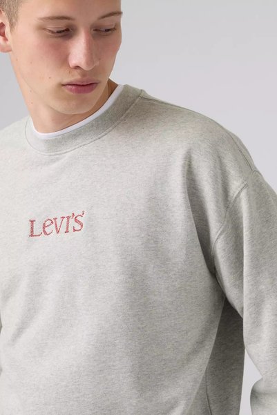 Levi's Gri Erkek Sweatshirt Relaxed Fıt 0087A-0016