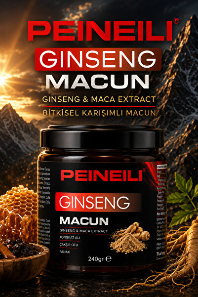 PEINEILI Tribulus Terrestris, Kore Ginseng, Maca Extract, Panax, Ekstraktlı B...