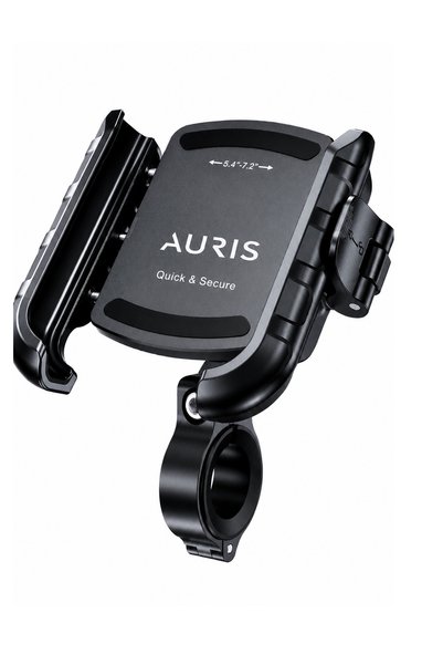 güvenlisepet Auris H190 Motosiklet Telefon Tutucu Titreşim Önleyicili Gidon+ ...