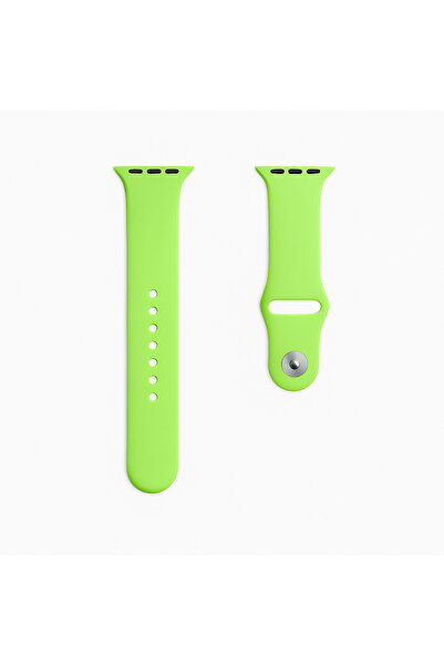 Quse Apple Watch Series 10/11 42mm & 41mm/40mm/38mm ile Uyumlu Silikon Kordon...