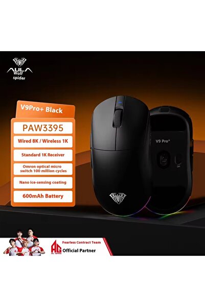 Choice6 AULA V9 pro Plus black Aula V9 Ultra Wireless E-sports Gaming Mouse D...