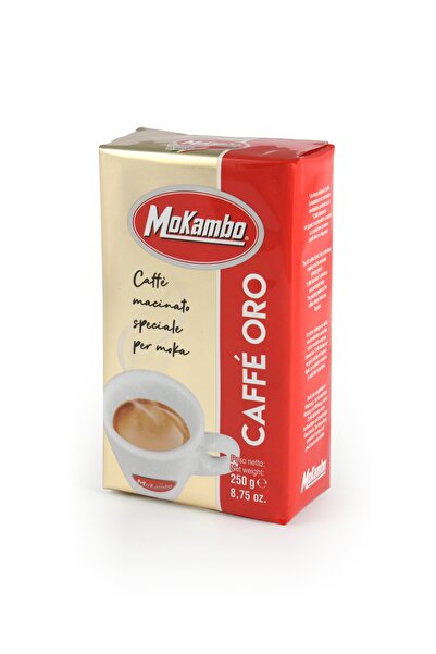 OEM Mokambo Cafea Măcinată Import Italia, Caffè Oro, 250g, Vidată, din Abruzzo