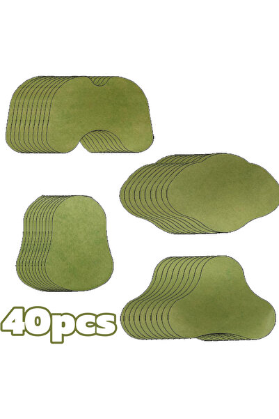 Choice4 4-style 40pcs 10/40pcs Ginger Heating Patch Set Natural Mugwort Pads ...