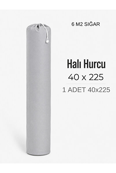 BEYLİNİ 40x225 Halı Hurcu 6m2 Sığar Lastikli Nefes Alabilir Kokmaz Tela Lasti...