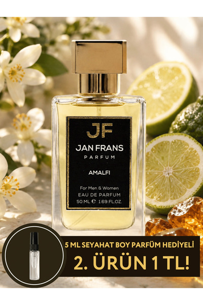 Amalfi - Citrus Floral Fresh Kokulu 50ml Kalıcı Edp Unisex Parfüm | MYSLF