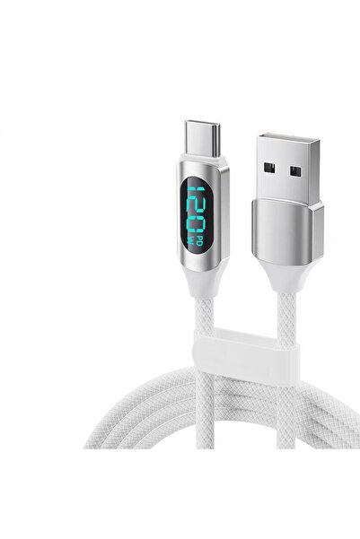 Choice5 2m USB A to C White 100W 1m/2m PD Fast Charging Charger For Macbook i...