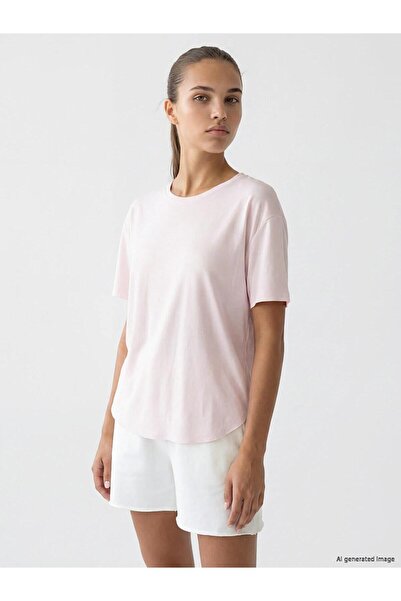 LC Waikiki Oversize Modal Blend Women's Sports T-Shirt (S6)