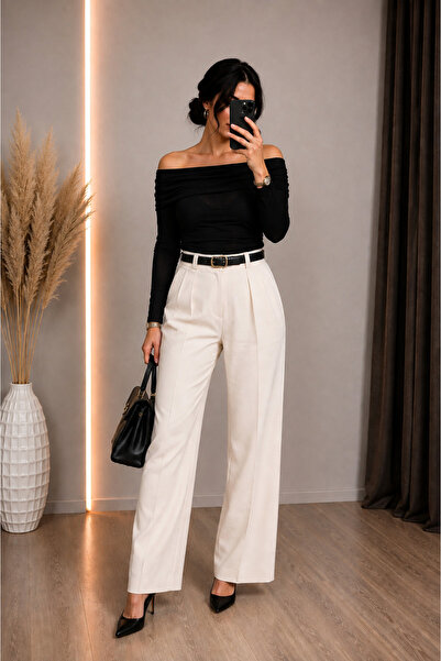 Vizon Collection Gipeli Madonna Yaka Bluz