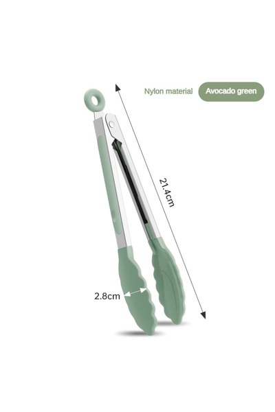 Choice1 7Butter Green 1 Piece High Temperature Resistant Nylon Stainless Stee...