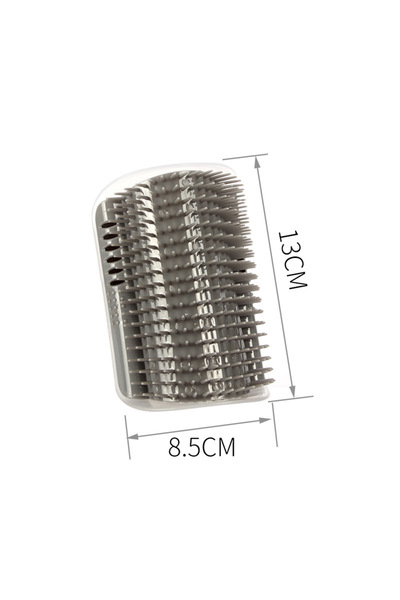 Choice1 GRAY Massage Pet Cat Brush Corner Scrape Hair Removal Beauty Clean Co...
