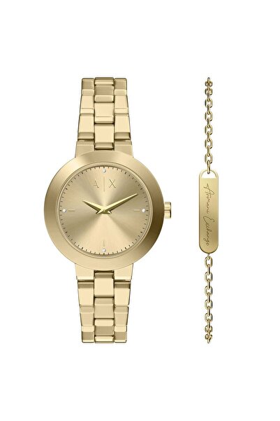 Armani Exchange AX7177SET Kadın Kol Saati ve Bileklik Seti