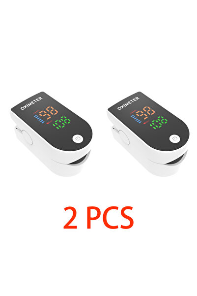 choice2 New item 2pcs Oximeter Portable Fingertip Pulse Blood Oxygen Saturati...