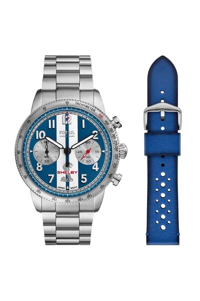 Fossil Fle1209Set Shelby X Grand Tourer Limited-Edition Men's Watch with Spar...