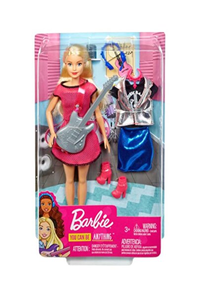 Barbie Rockstar Bebek ve Aksesuarları GDJ34