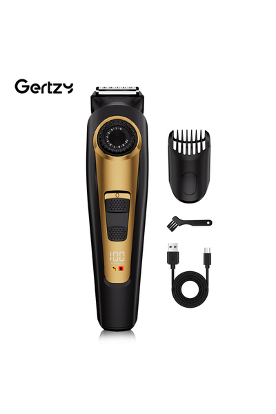 Choice Gold Electric hair clipper kit with digital display, USB rechargeable,...