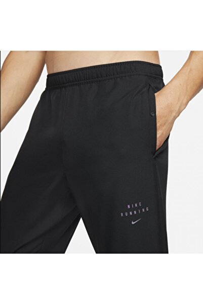 Nike M Nk Rn Dvn Essntl Hybrd Pnt G Erkek Siyah Koşu Eşofman Altı