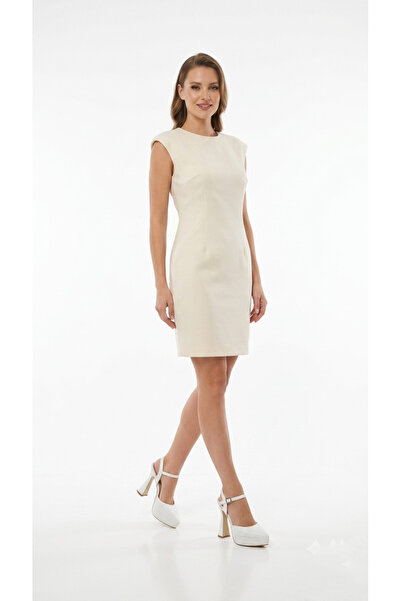 Ustalar Ayakkabı Çanta White women's high heeled shoe 634.402 sp