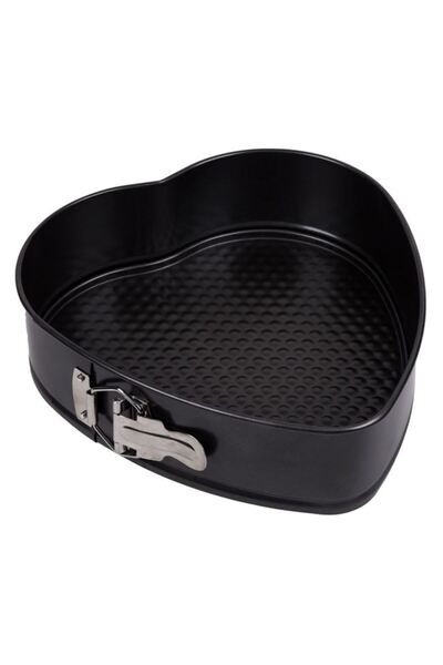BAMI NETWORK Tava de copt inima pereti detasabili metal 25.5x24x6.8cm