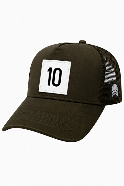 all hats قبعة بيسبول شبكية بتفاصيل مكونة من 10 قطع