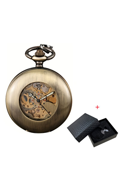 Choice Bronze Vintage Luxury Mechanical Pocket Watch Classic Flip Cover Lumin...