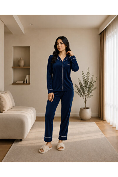 Clyfora Velvet Modal Pajama Set